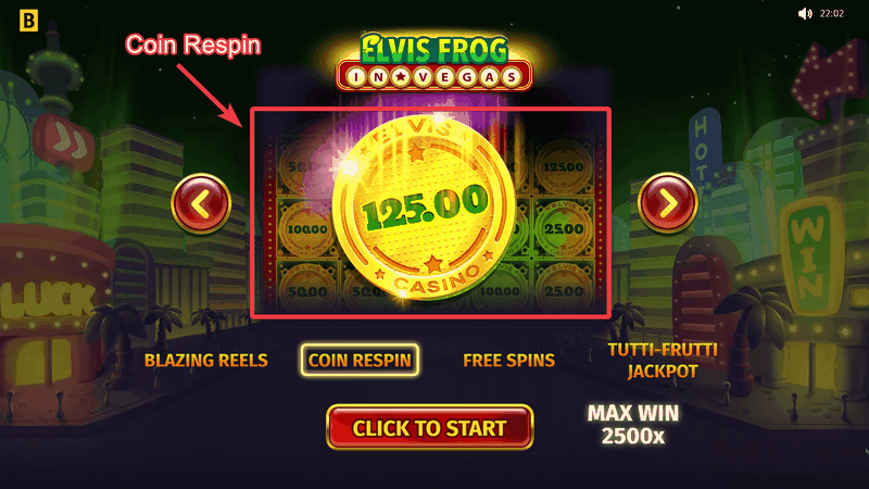 Elvis Frog in Vegas - Review, Trial Play, Payout, Free Spins & Bonuses